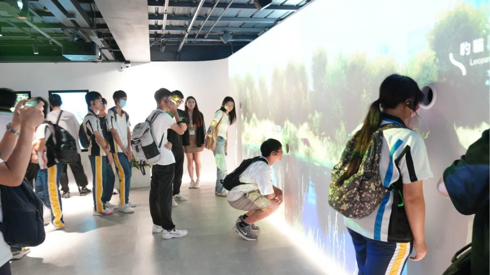 (有片) 北部都會區四個地區展館多角度呈現發展藍圖  便利招商引資及讓市民了解