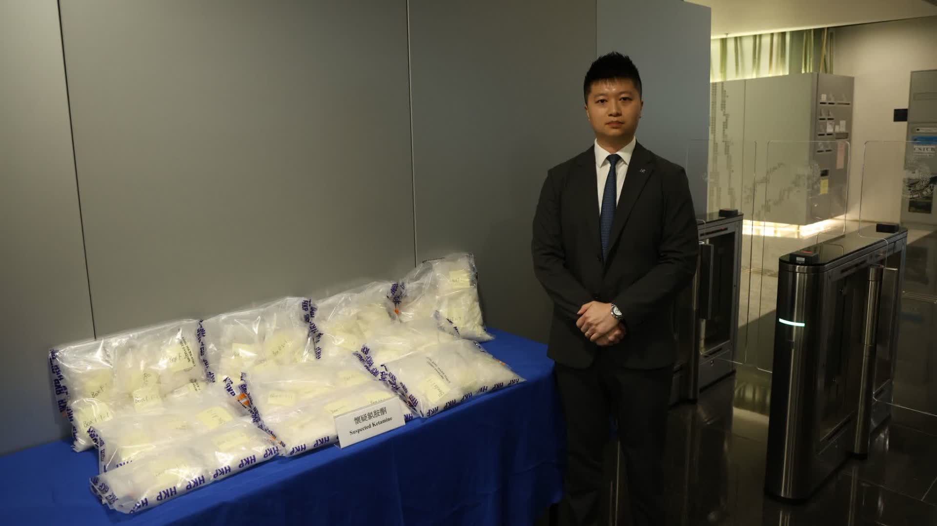 (有片) 警搗元朗寮屋毒品倉 拘無業男檢值千萬K仔 - 香港 - 香港文匯報