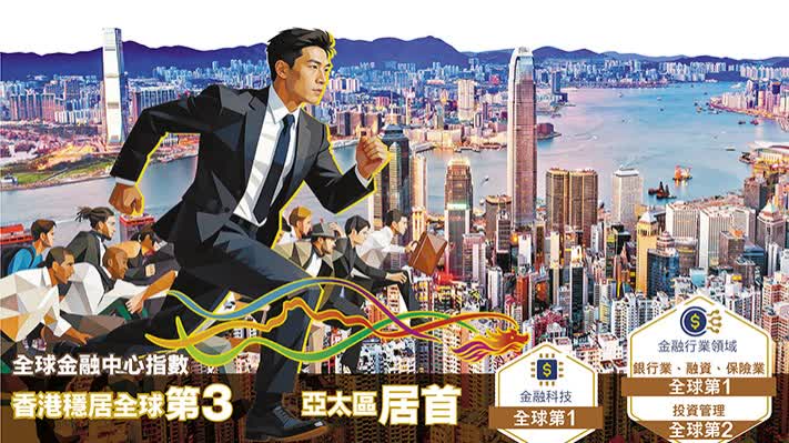 全球金融中心,香港穩居這個位置!競爭超激烈 - 香港 - 香港文匯報