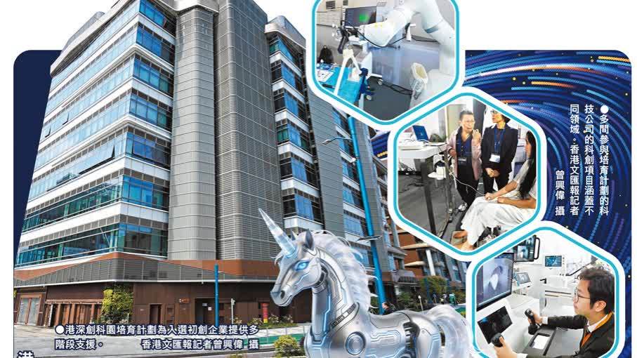 河套港園區勢成獨角獸搖籃　港深創科園培育108初創企