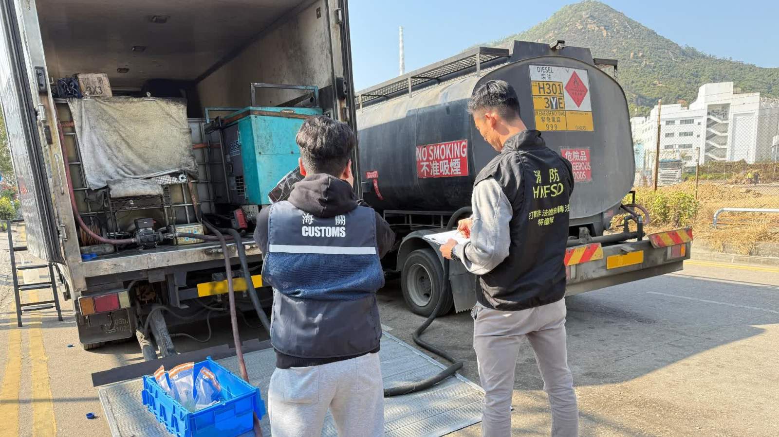 非法燃油│鄧炳強：研究加強執法權力及對購買非法燃油的法律責任 務求更有效打擊