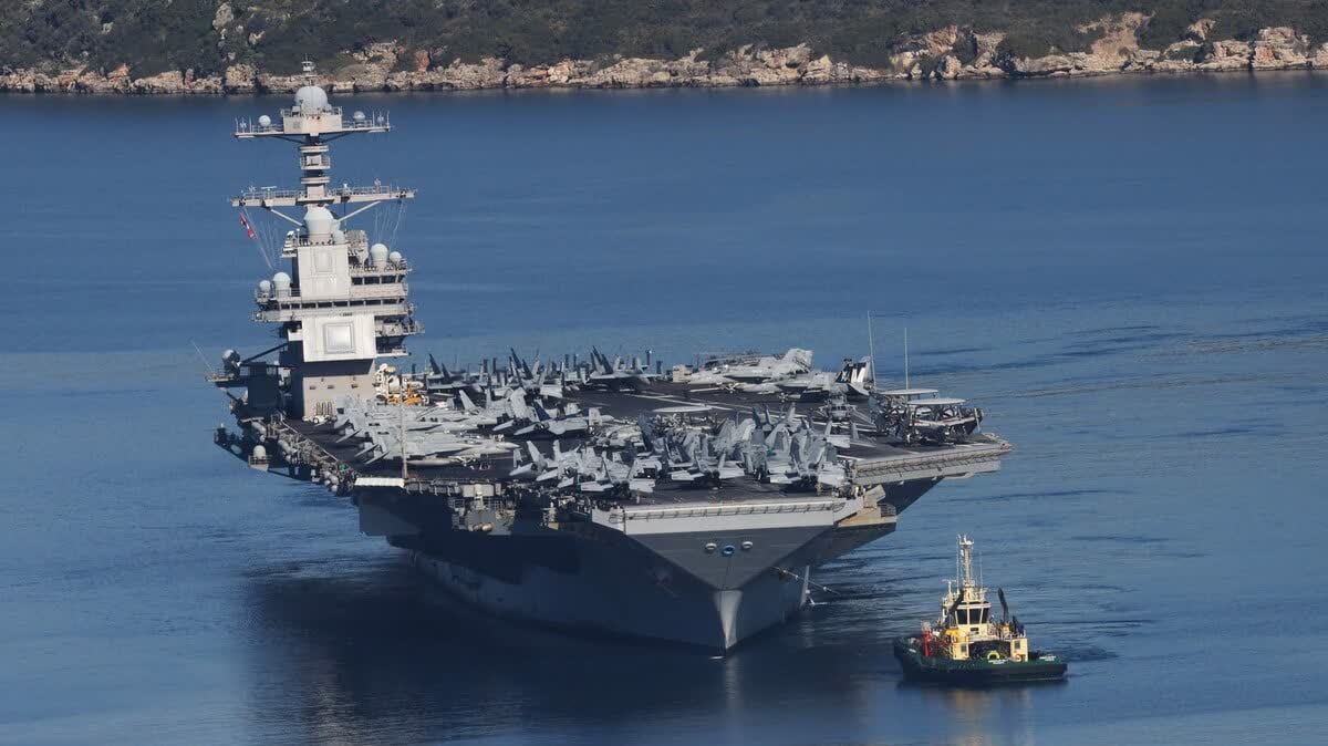 美「福特」號航母駛離克羅地亞港口　據報赴中東重回伊朗戰事