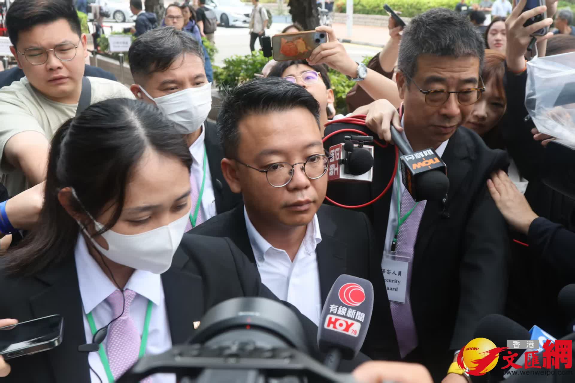 宏福苑聽證會（香港文匯報記者黃艾力攝）