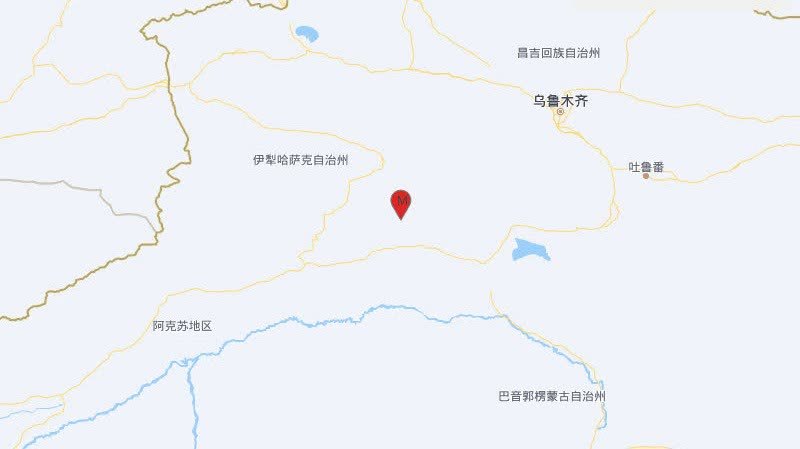 新疆巴音郭楞州和靜縣發生4.5級地震　震源深度26千米