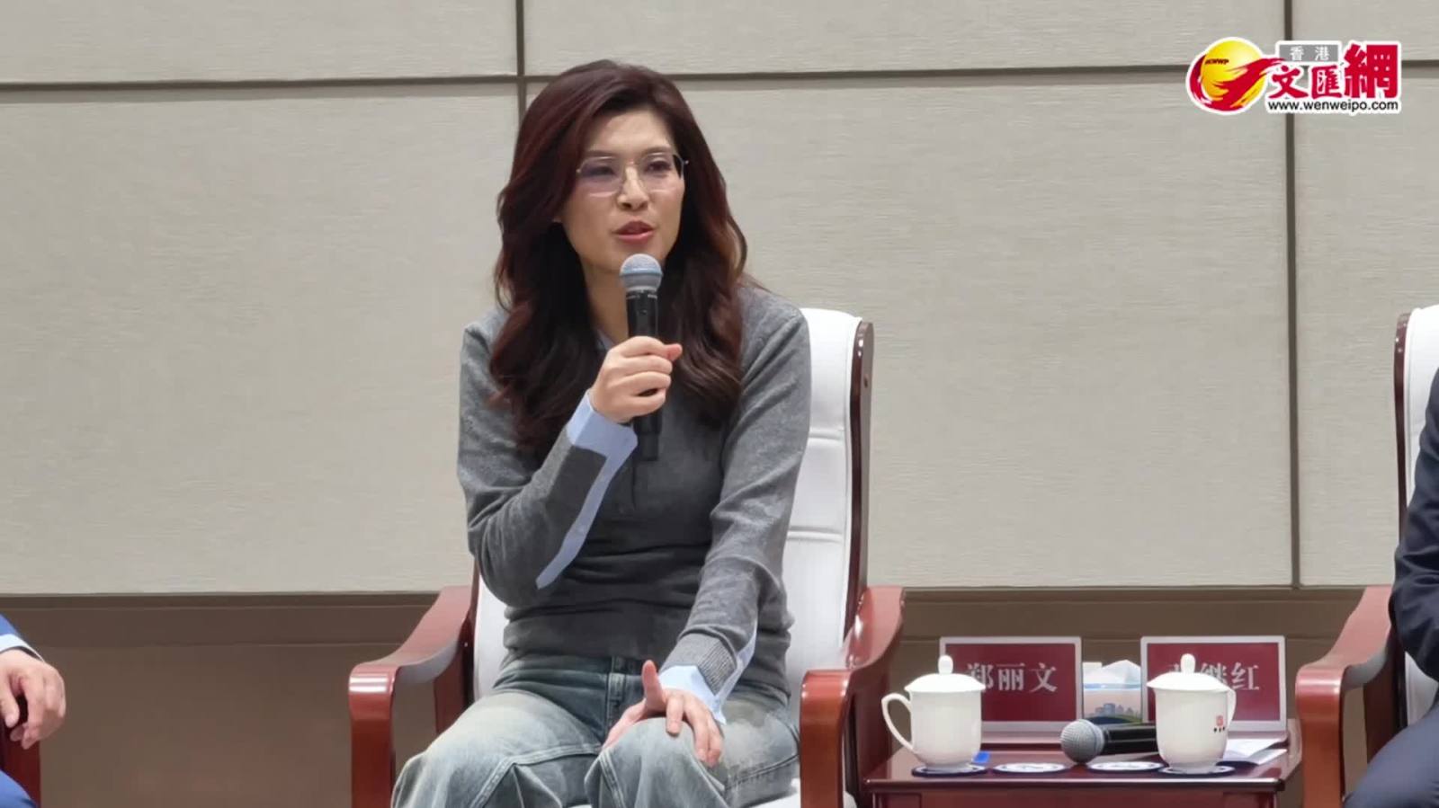 鄭麗文：全世界最聰明的大腦在海淀 在中關村