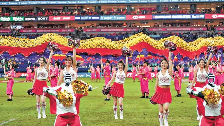 七欖賦能龍城經濟　盛事火種點燃夜色