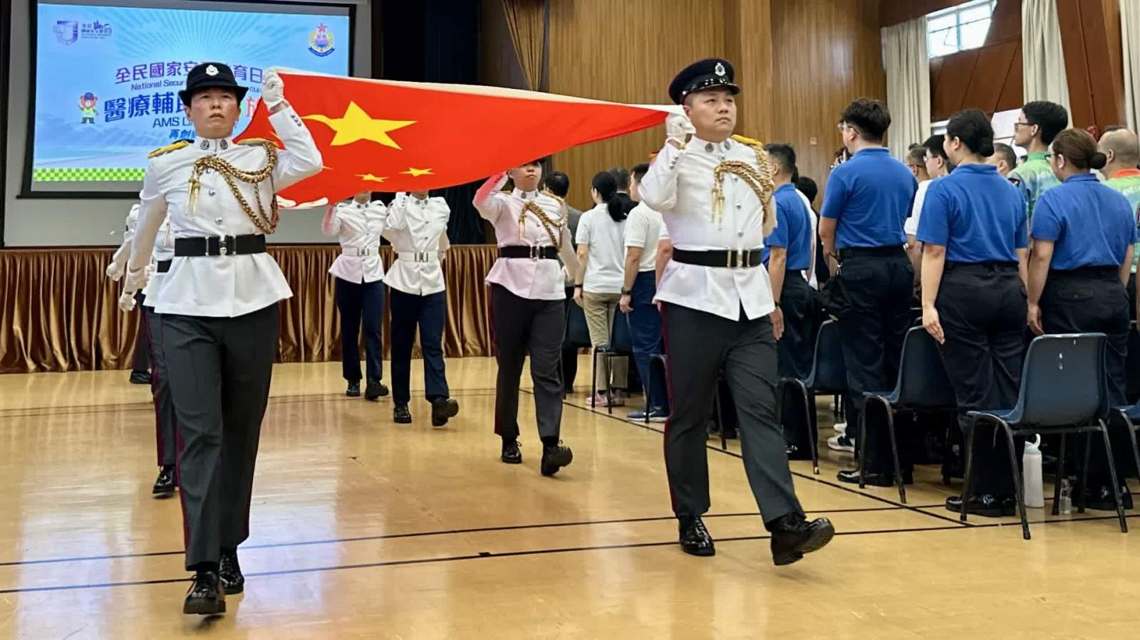 醫療輔助隊開放日 推廣全民國家安全教育日