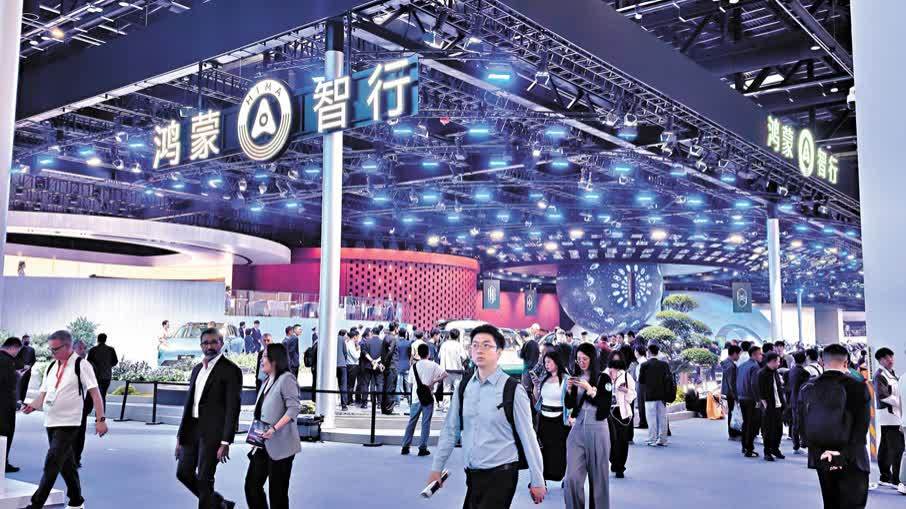 北京車展1451車亮相 規模冠全球　揭開中國汽車AI新時代