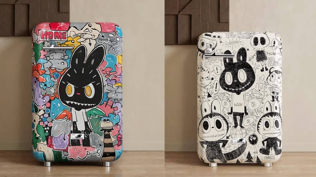 泡泡瑪特首款家電！LABUBU冰箱上架：5999元