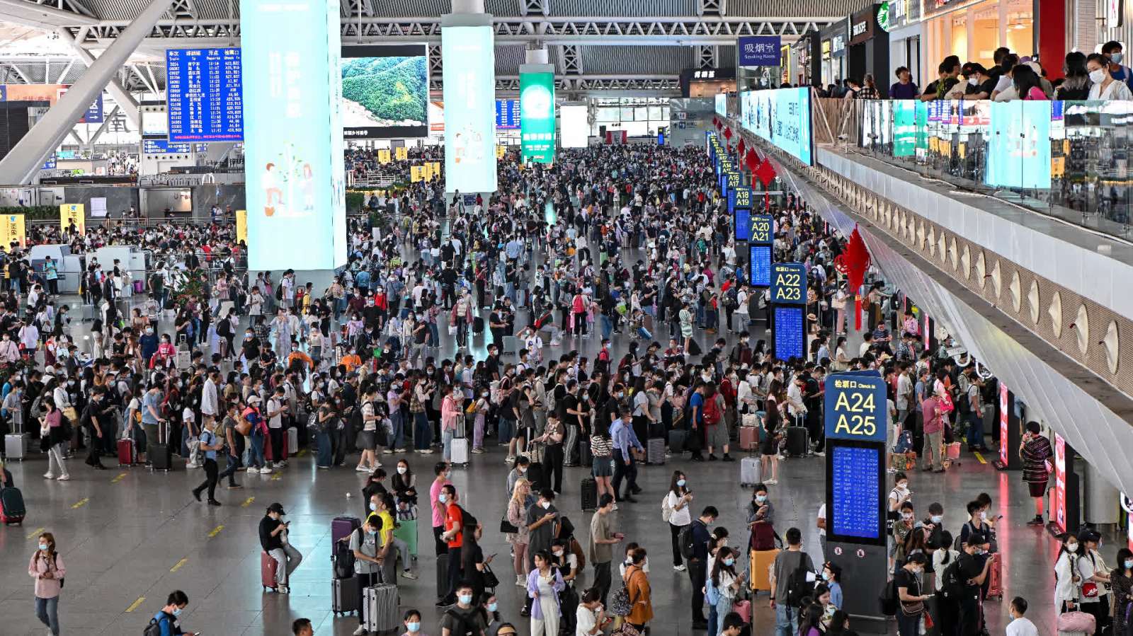 8天預計發送旅客1.58億人次　鐵路 「五一」假期運輸今天啟動