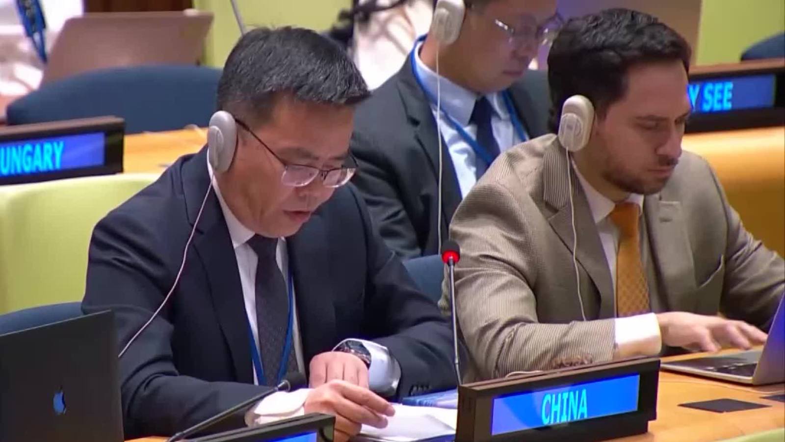 中方在聯合國點名日本 呼籲國際社會警惕其涉核消極動向