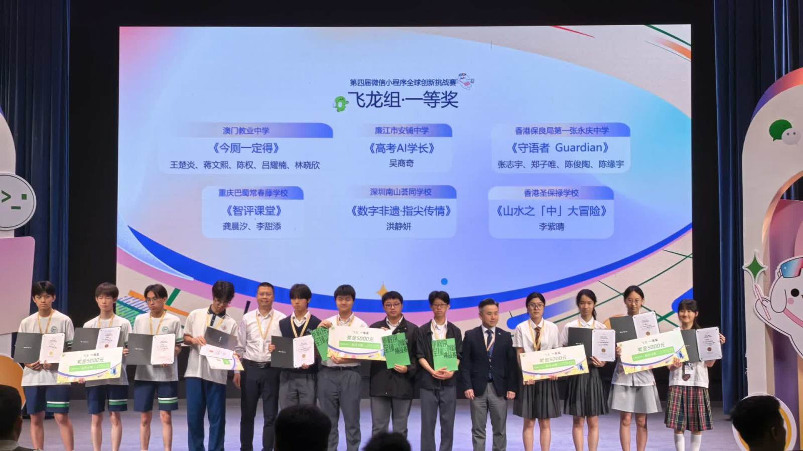 （有片）港校奪7獎項！小程序全球編程創新挑戰賽總決賽揭曉
