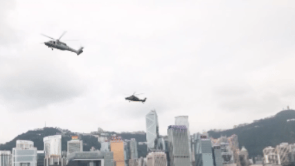 （有片）全流程檢驗實戰實訓水平　駐香港部隊組織聯合巡邏