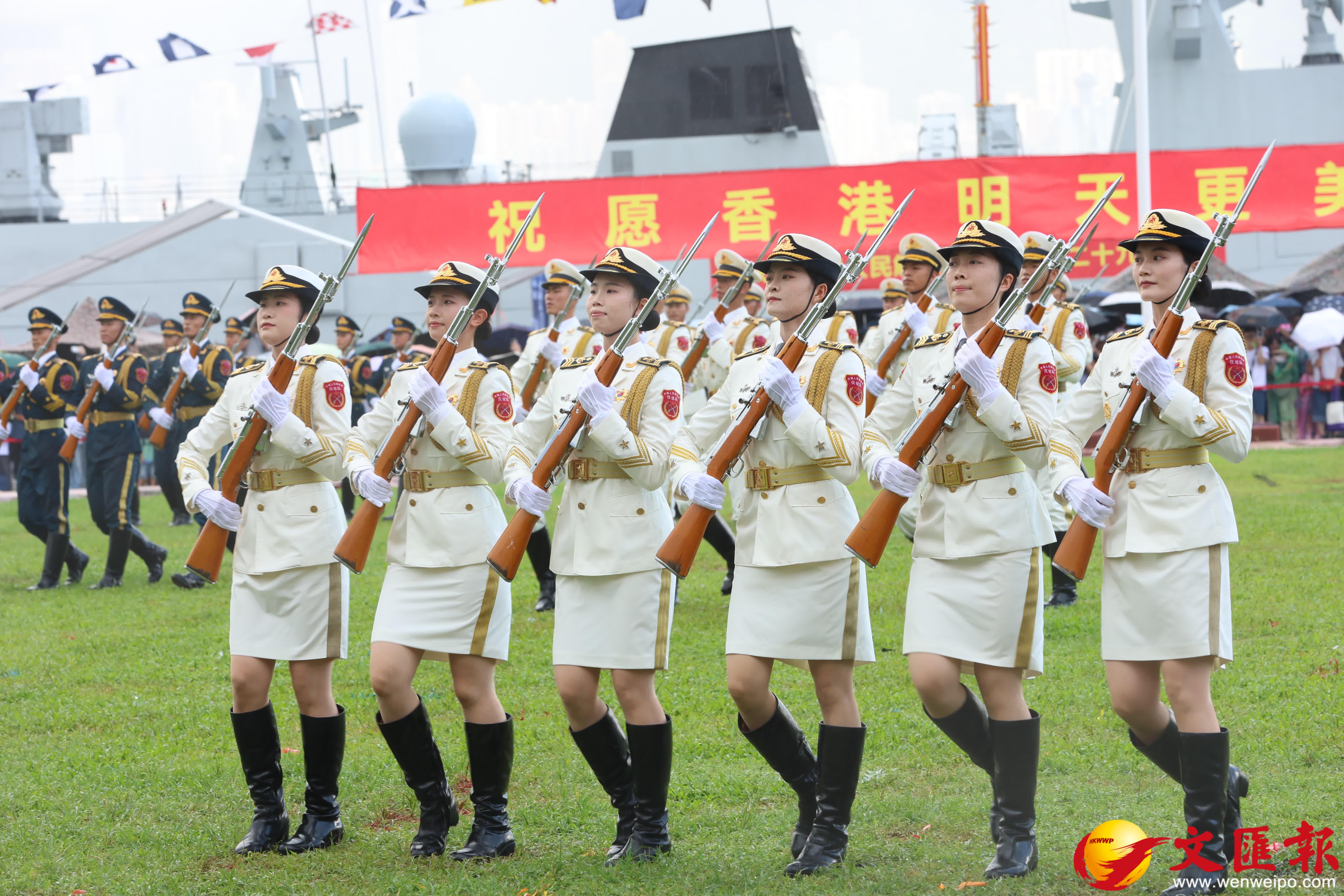 昂船洲軍營今開放予公眾參觀。（香港文匯報記者萬霜靈 攝）