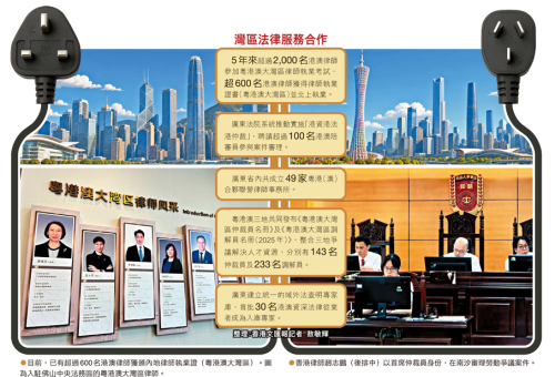 【融合探索專業服務篇】灣區法律服務協同發展  「轉換插頭」護航中企出海  規則銜接制度融通  啟迪更多專業服務資格互認