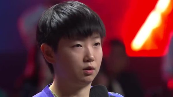 （有片）WTT美國大滿貫｜孫穎莎奪冠後說Keep Fighting