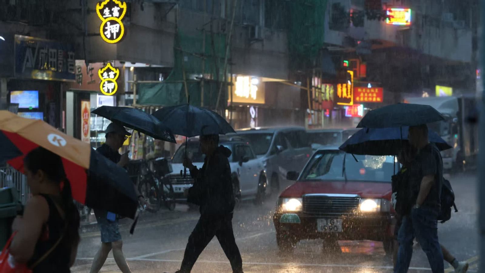 天文台：短期內香港廣泛地區可能受大雨影響