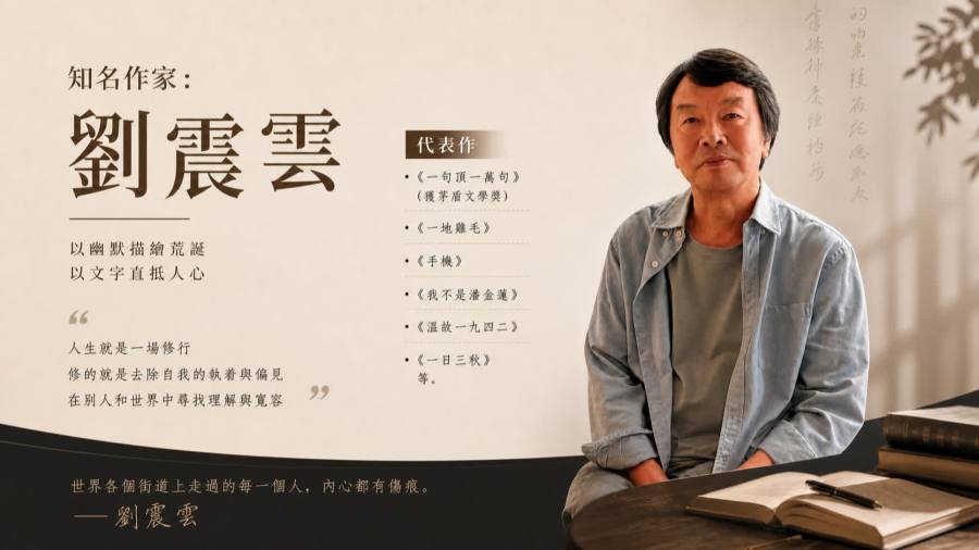 （有片）2026書展 |  對話劉震雲：世界各個街道上走過的每一個人，內心都有傷痕