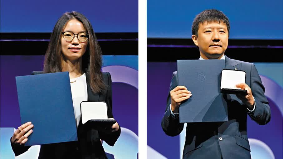 中國籍數學家首登頂 王虹鄧煜獲菲爾茲獎　全球公認青年數學家最高榮譽獎項