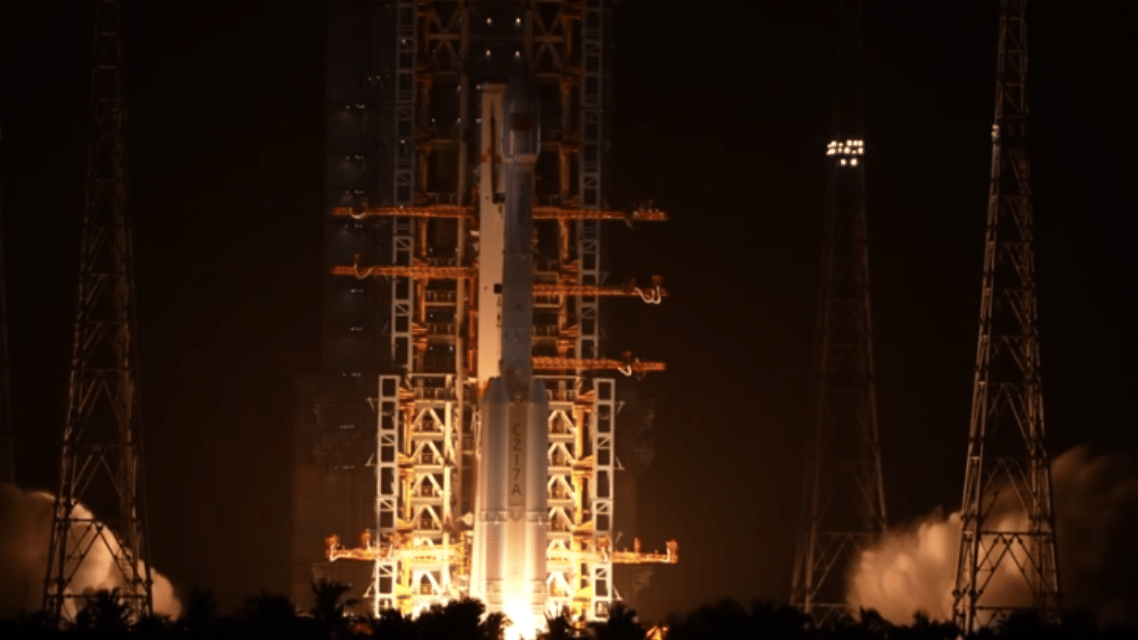 我國成功發射天鏈三號01星