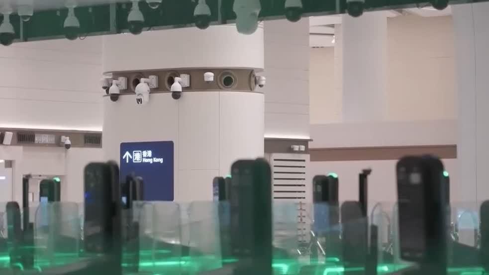 （有片）深圳皇崗口岸港方口岸區及相關延伸區啟用