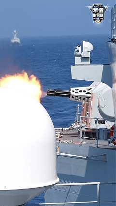 （有片）湖北艦，通過考核！