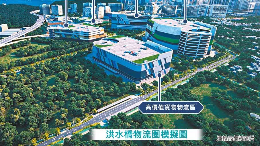 洪水橋物流圈用地最快明年底推出　32公頃劃五區包含低空經濟