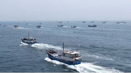 （有片）洪秀柱：大海是連接兩岸同胞的天然紐帶