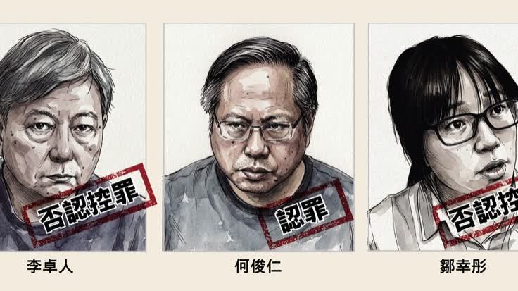 「支聯會」顛覆案｜李卓人何俊仁鄒幸彤罪成　法官指「推翻」中共領導等同「推翻」根本制度
