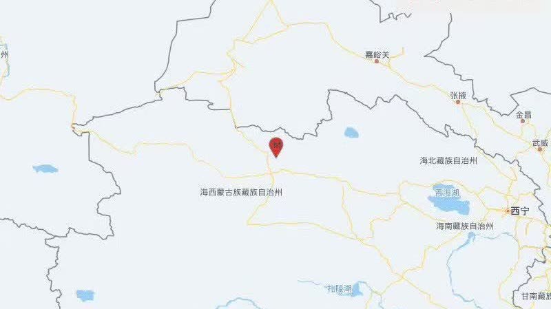 青海海西州直轄區發生5.1級地震　震源深度10公里