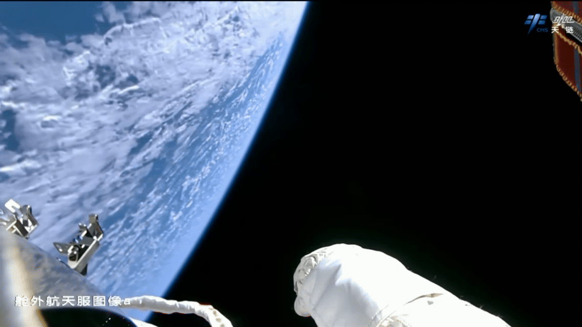 （有片）天宮TV丨漫步太空　遙望星海