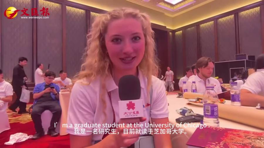 （有片）美國青年：期待多年後重返中國　看看親手種下的樹