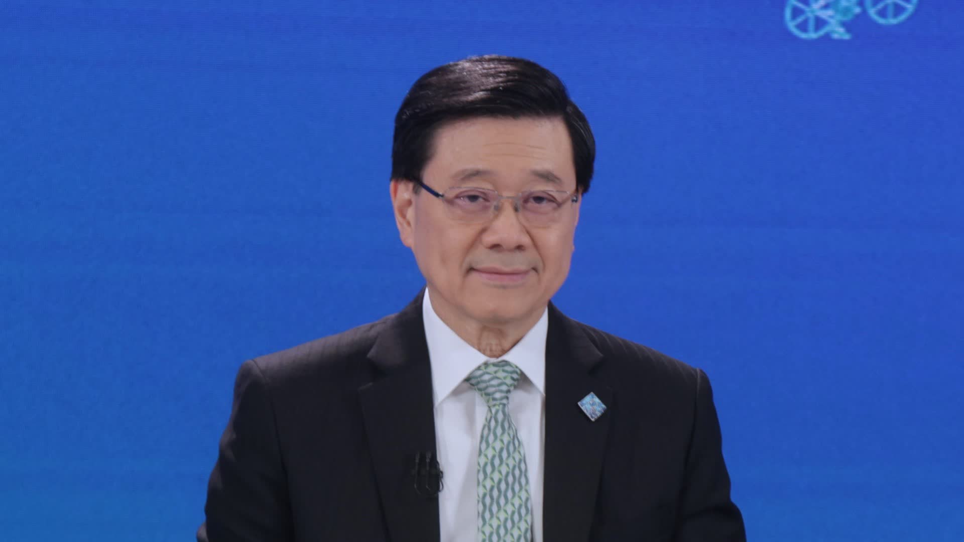 （有片）李家超回應「想對五年後的自己說什麼」：有信心規劃目標落實達成