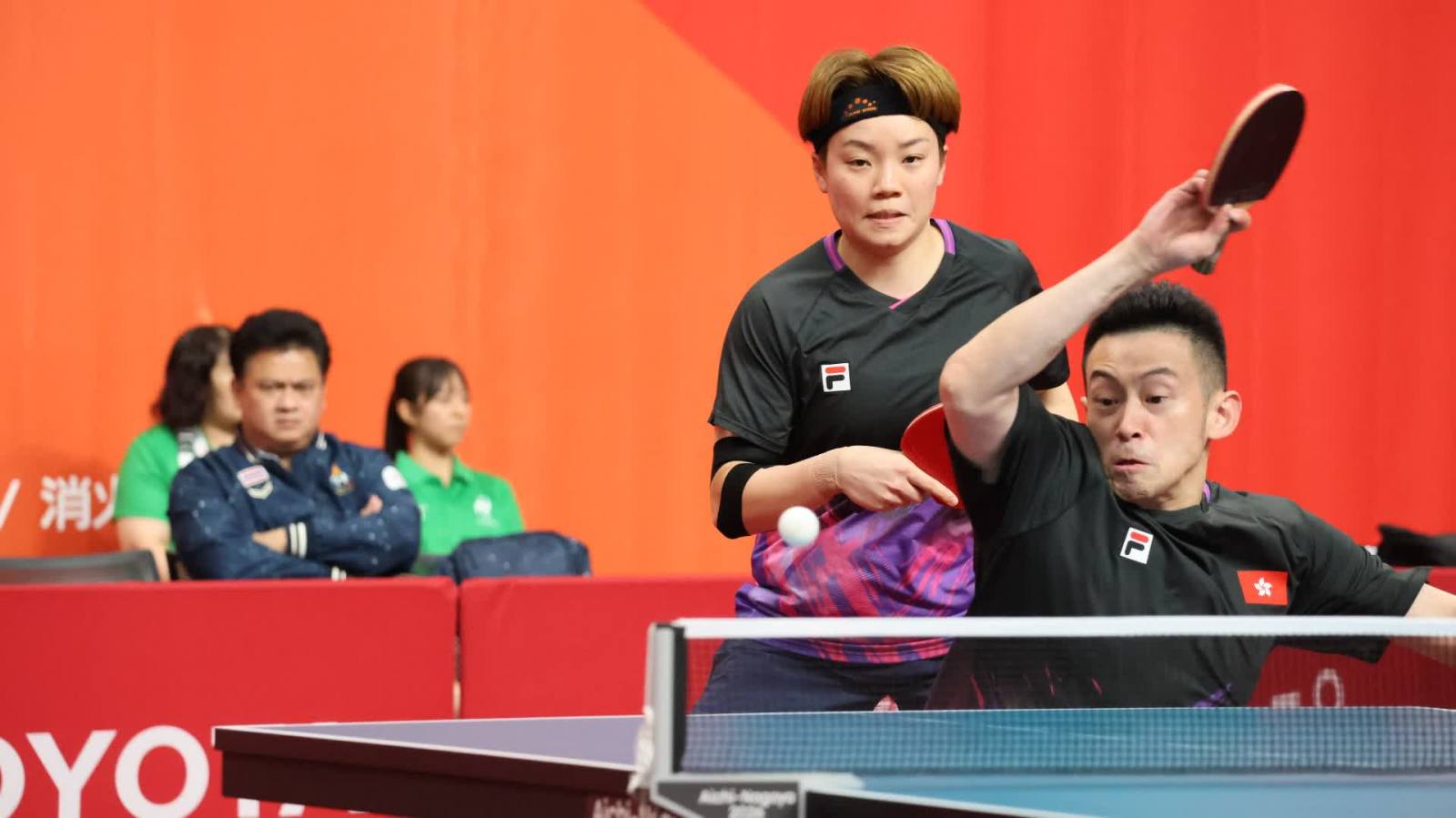 2026亞運會 | 港隊黃鎮廷／杜凱琹乒乓球混雙晉級8強