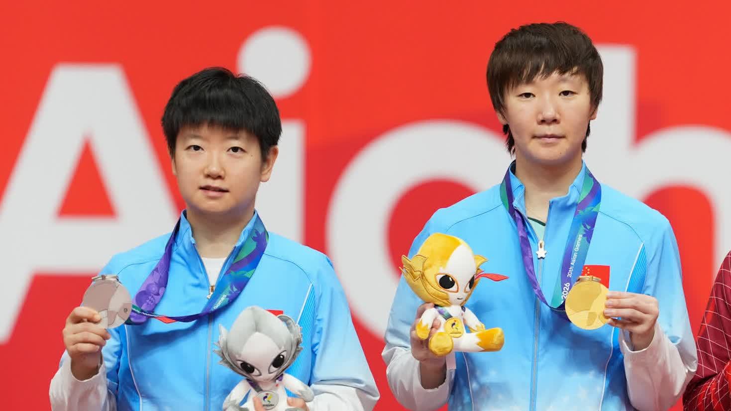 2026亞運會｜擊敗孫穎莎！王曼昱斬獲乒乓球女單冠軍