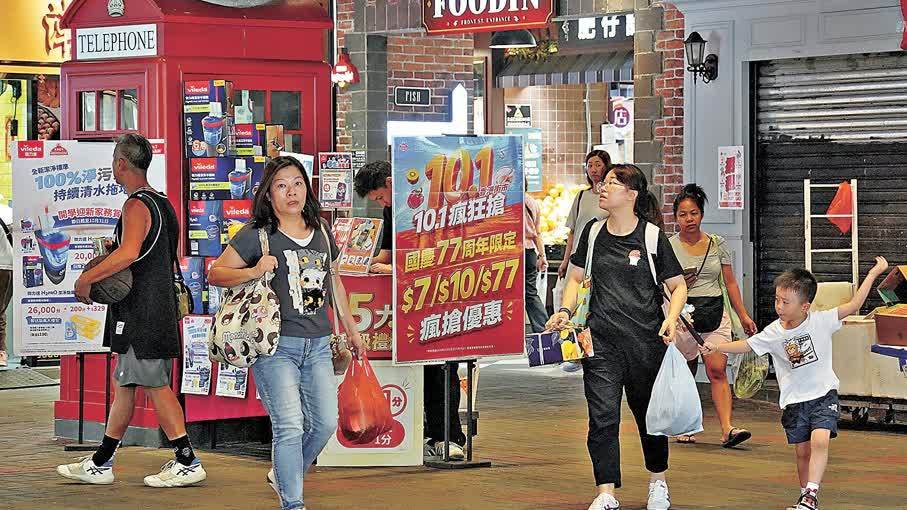 國慶食買玩消費旺　市民大讚優惠超抵