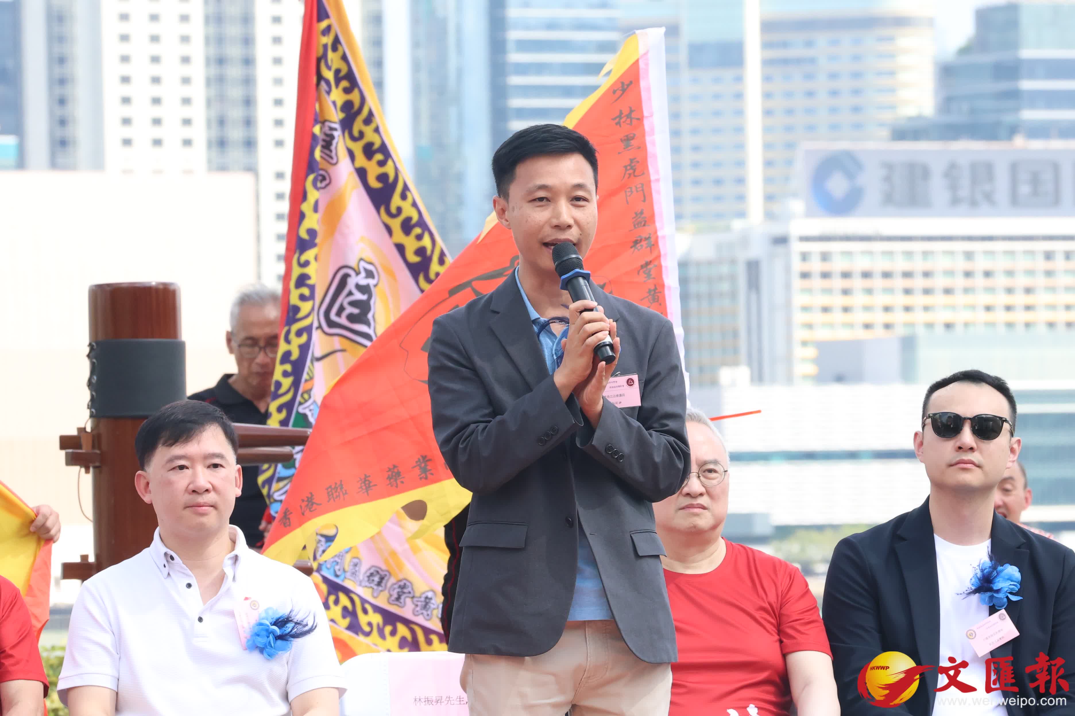 立法會議員林振昇。香港文匯報記者萬霜靈攝