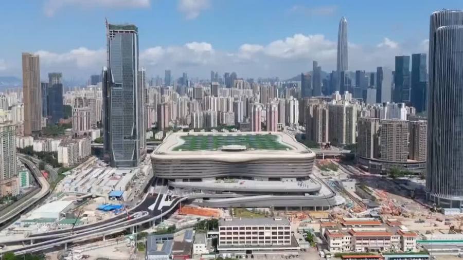 60秒看新皇崗口岸建設全過程