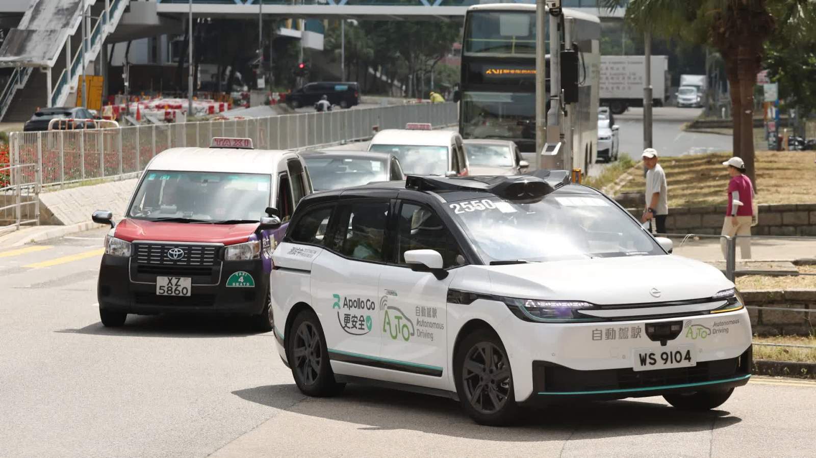 無人車來了！蘿蔔快跑首辦港人試乘　門票明起派發