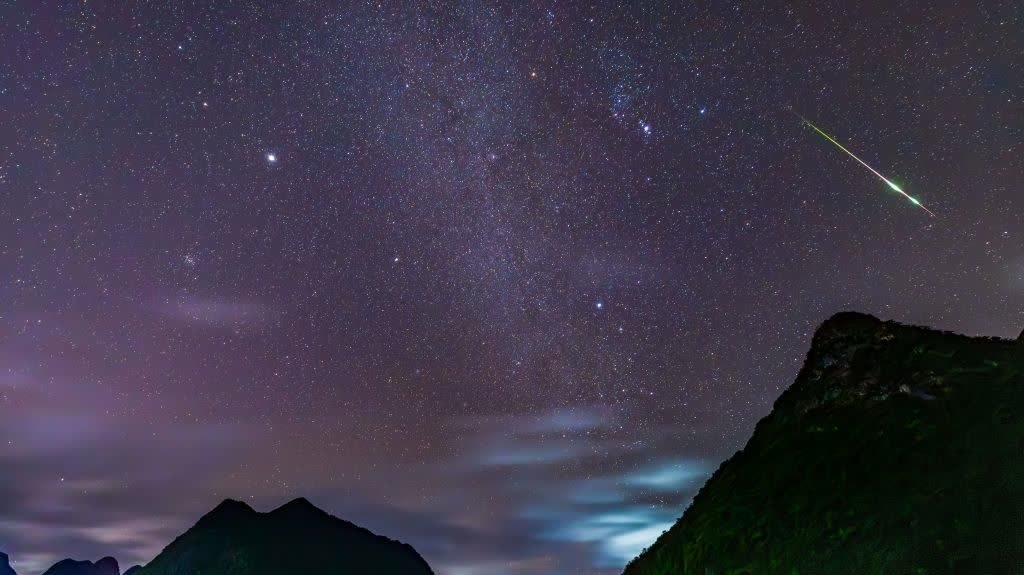 哈雷彗星的饋贈：獵戶座流星雨將迎來極大