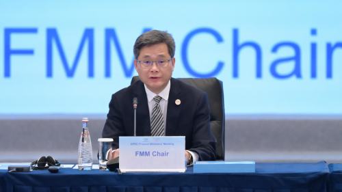 APEC財長會議在港開幕 藍佛安就區域合作提三方向
